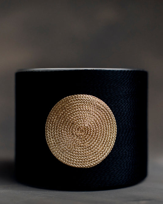 Scented Soy Candle with Silk Thread