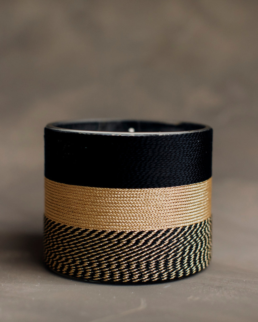 Scented Soy Candle with Silk Thread