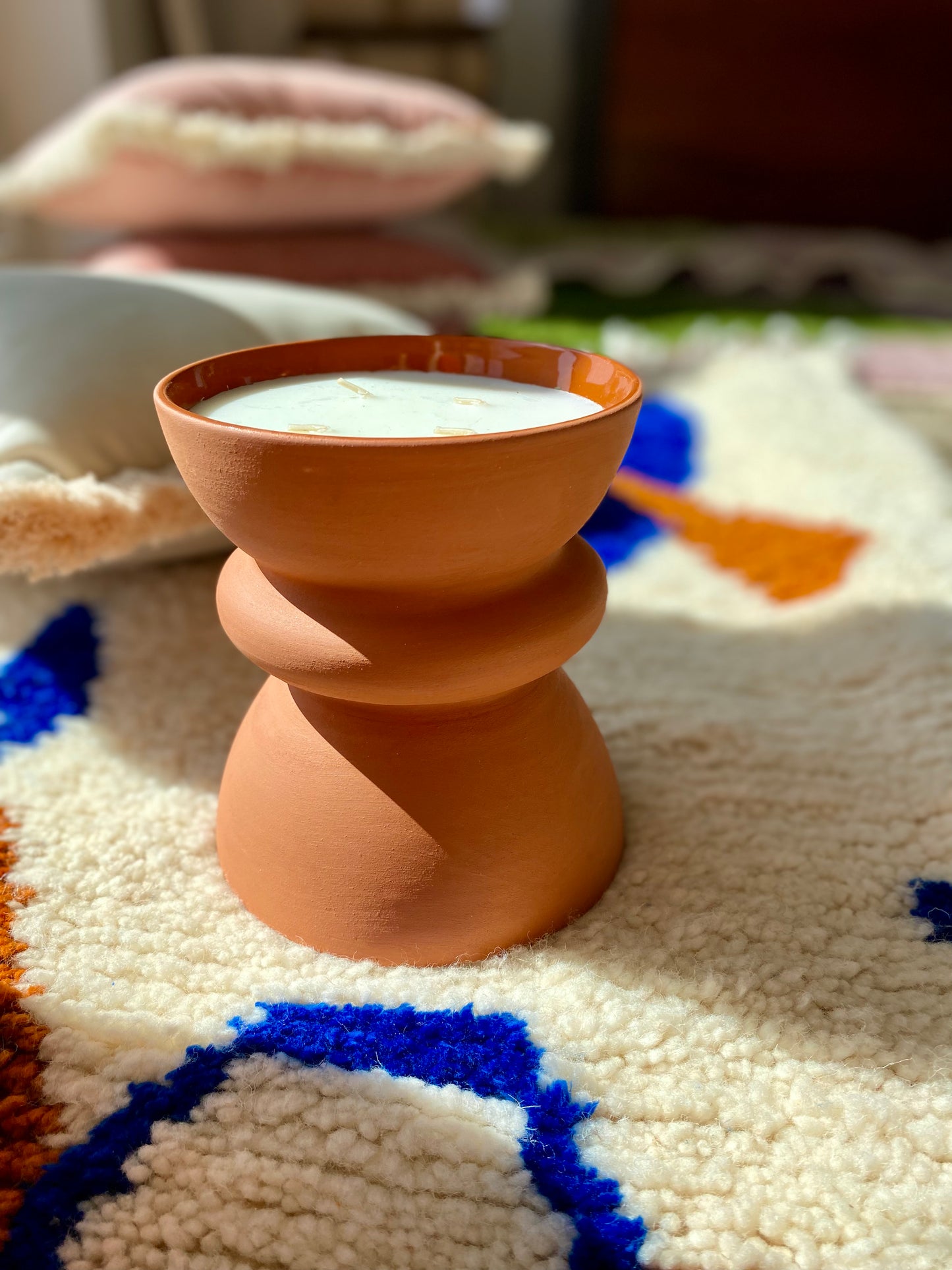 Scented Candle in a Ceramic Cover