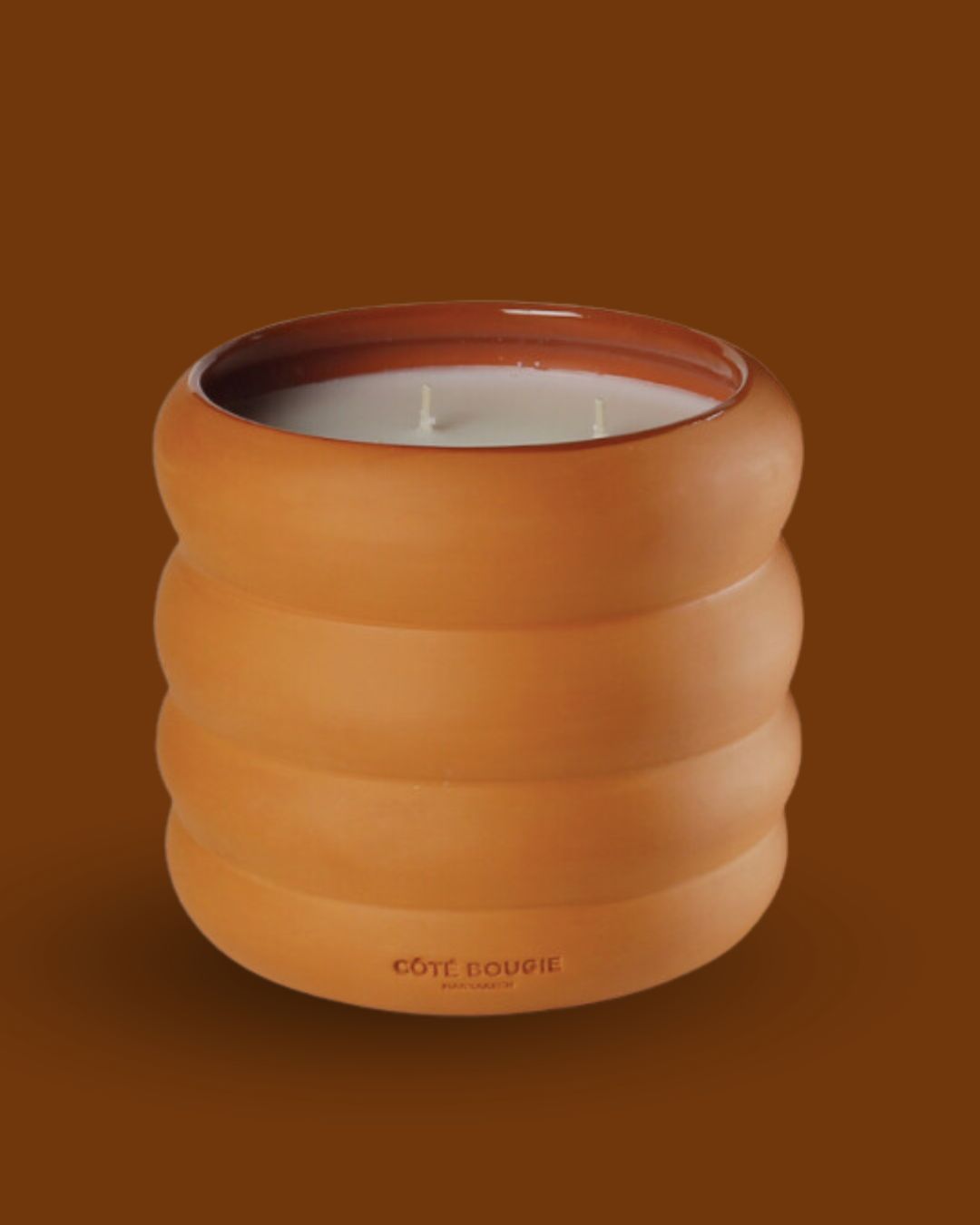 Scented Soy Candle in a Modern Designed Ceramic Cover