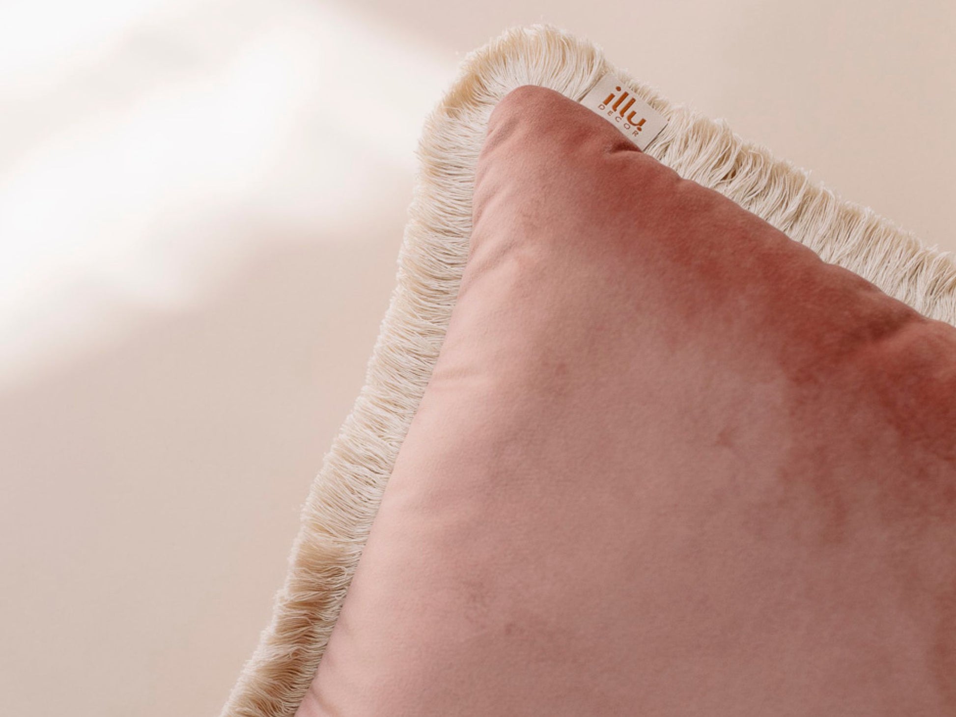 pink sofa cushion