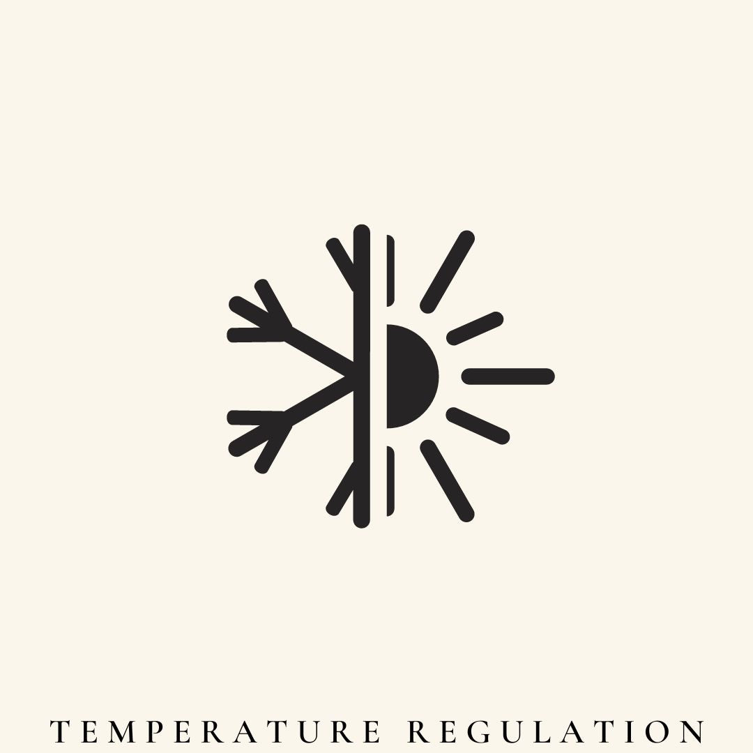 Temperature regulation of modern premium moroccan rug